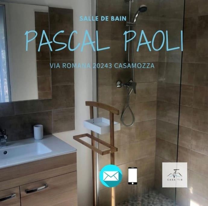 Mini Villa Pascal Paoli Avec Piscine - Proche Mer Prunelli-di-Fiumorbo 외부 사진